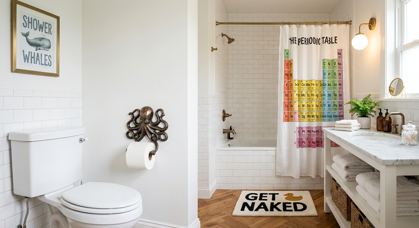 Bathroom Decor collection at Knicker Knacker Market